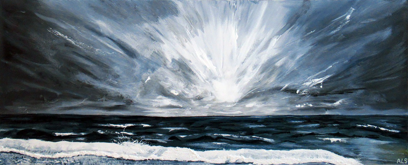 Storm Imminent,Amanda Lyon-Smith,artist,teignmouth,devon