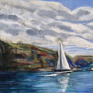 Set Sail,Amanda Lyon-Smith,artist,teignmouth,devon